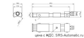 Индуктивный датчик Balluff BES Z06K-PSC16F-S49G - Индуктивный датчик Balluff BES Z06K-PSC16F-S49G