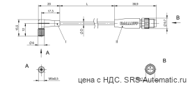 Соединительный кабель Balluff BCC M224-M313-30-617-PX0314-030 - Соединительный кабель Balluff BCC M224-M313-30-617-PX0314-030