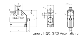 Одиночный выключатель Balluff BNS 813-FR-60-186-S4R - Одиночный выключатель Balluff BNS 813-FR-60-186-S4R