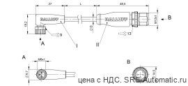 Соединительный кабель Balluff BCC M323-M413-3E-602-PW3334-003 - Соединительный кабель Balluff BCC M323-M413-3E-602-PW3334-003