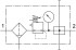 Festo LFRS-1/4-D-MINI-KA Блок подготовки воздуха - Festo LFRS-1/4-D-MINI-KA Блок подготовки воздуха