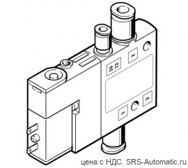 Festo CPE10-M1BH-3GLS-QS-4 Распределитель - Festo CPE10-M1BH-3GLS-QS-4 Распределитель