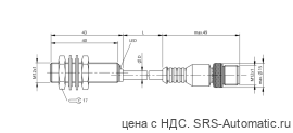 Индуктивный датчик Balluff BES M12MG-GOC30B-BP00,3-GS04 - Индуктивный датчик Balluff BES M12MG-GOC30B-BP00,3-GS04