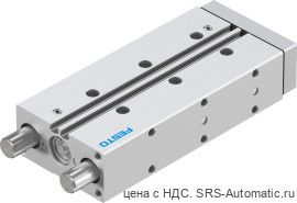 Festo DFM-16-100-P-A-GF Цилиндр с направляющими - Festo DFM-16-100-P-A-GF Цилиндр с направляющими