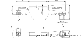 Соединительный кабель Balluff BCC M323-M423-3E-300-PX0334-030 - Соединительный кабель Balluff BCC M323-M423-3E-300-PX0334-030