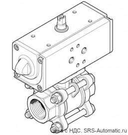 Festo VZBA-21/2"-GG-63-T-22-F0710-V4V4T-PP106-R-90-C Кран шаровой - Festo VZBA-21/2"-GG-63-T-22-F0710-V4V4T-PP106-R-90-C Кран шаровой