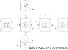 Aventics Разветвитель, Cерия AS3-DIS – R412007250 - Aventics Разветвитель, Cерия AS3-DIS – R412007250