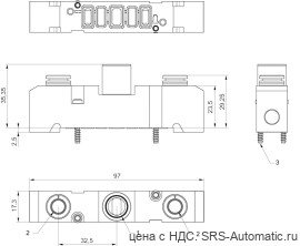 Aventics Входная плита – R422P02809 - Aventics Входная плита – R422P02809