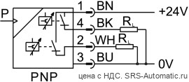 Festo SDE3-D10D-B-HQ4-2P-M12 Датчик давления - Festo SDE3-D10D-B-HQ4-2P-M12 Датчик давления