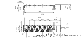 Распределительная коробка Balluff BPI AM303P-5K-B0-KPXC0-050 - Распределительная коробка Balluff BPI AM303P-5K-B0-KPXC0-050