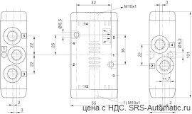 Aventics 5/2-пневмораспределитель, Cерия CD07 – 5710509300 - Aventics 5/2-пневмораспределитель, Cерия CD07 – 5710509300