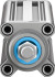 Festo DSBC-32-400-PPSA-N3 Пневмоцилиндр - Festo DSBC-32-400-PPSA-N3 Пневмоцилиндр