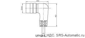 Разъем с кабелем Balluff BKS-S233-PU-50 - Разъем с кабелем Balluff BKS-S233-PU-50