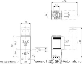 Aventics 3/2 -пневмораспределитель, Cерия DO22 – 0820046005 - Aventics 3/2 -пневмораспределитель, Cерия DO22 – 0820046005