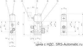 Aventics 4/2-пневмораспределитель, Cерия 840 – 5728400620 - Aventics 4/2-пневмораспределитель, Cерия 840 – 5728400620