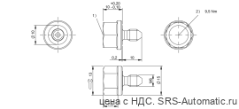 Транспондер RFID Balluff BIS M-122-02/A-SA2 - Транспондер RFID Balluff BIS M-122-02/A-SA2