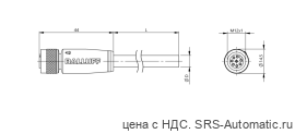 Разъем с кабелем Balluff BCC M418-0000-1A-046-PS0825-100 - Разъем с кабелем Balluff BCC M418-0000-1A-046-PS0825-100