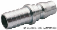 Стальной ниппель брс с штуцером под резиновый шланг 505ac 00 51 x9 zi - Стальной ниппель брс с штуцером под резиновый шланг 505ac 00 51 x9 zi