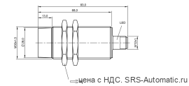 Индуктивный датчик Balluff BES M30MM-PSC30F-S04K - Индуктивный датчик Balluff BES M30MM-PSC30F-S04K