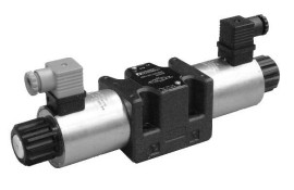 DSE5-A60/10N-D12K1 - Распределитель гидравлический прямого действия с электронным пропорциональным управлением CETOP 05, 60 л/мин, 320 бар - DSE5-A60/10N-D12K1 - Распределитель гидравлический прямого действия с электронным пропорциональным управлением CETOP 05, 60 л/мин, 320 бар