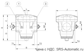 Aventics Регулирующий клапан, Cерия MU1-RGS – R412006578 - Aventics Регулирующий клапан, Cерия MU1-RGS – R412006578