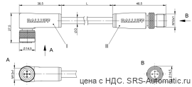 Соединительный кабель Balluff BCC M425-M414-3A-305-PS0434-006 - Соединительный кабель Balluff BCC M425-M414-3A-305-PS0434-006