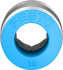 Festo QS-3/8-10-I Штуцер - Festo QS-3/8-10-I Штуцер