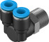 Festo QSYL-3/8-8 Штуцер - Festo QSYL-3/8-8 Штуцер