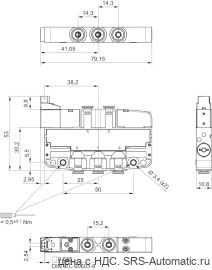 Aventics 5/2-пневмораспределитель, Cерия LS04-AF – R422103560 - Aventics 5/2-пневмораспределитель, Cерия LS04-AF – R422103560