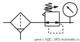 Фильтр-регулятор давления SMC AWG40-F02G1-6W - Фильтр-регулятор давления SMC AWG40-F02G1-6W