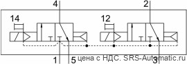 Festo VSVA-B-T32C-AD-D2-1R5L Распределитель - Festo VSVA-B-T32C-AD-D2-1R5L Распределитель