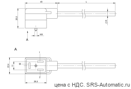 Разъем с кабелем Balluff BCC VB63-0000-10-055-PX0350-050 - Разъем с кабелем Balluff BCC VB63-0000-10-055-PX0350-050