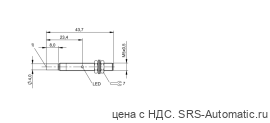 Индуктивный датчик Balluff BES M05ED-PSC50F-S26G - Индуктивный датчик Balluff BES M05ED-PSC50F-S26G