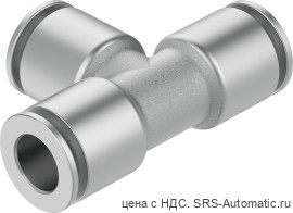 Festo NPQM-T-Q8-E-P10 Тройник - Festo NPQM-T-Q8-E-P10 Тройник