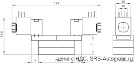 Aventics 5/3-пневмораспределитель, Cерия 581, размер 1 – 5811491440 - Aventics 5/3-пневмораспределитель, Cерия 581, размер 1 – 5811491440