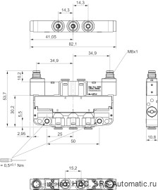 Aventics 5/3-пневмораспределитель, Cерия LS04-AF – R422103846 - Aventics 5/3-пневмораспределитель, Cерия LS04-AF – R422103846