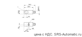 Индуктивный датчик Balluff BES Q08MEC-PSC20B-S26G - Индуктивный датчик Balluff BES Q08MEC-PSC20B-S26G