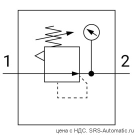 Вакуумный регулятор давления SMC IRV20A-C08G - Вакуумный регулятор давления SMC IRV20A-C08G