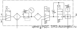 Festo FRC-3/8-D-MIDI-KF Блок подготовки воздуха - Festo FRC-3/8-D-MIDI-KF Блок подготовки воздуха