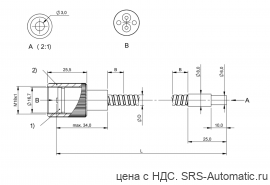 Оптоволоконный кабель Balluff BFO 18V-XAC-MZG-30-0,5 - Оптоволоконный кабель Balluff BFO 18V-XAC-MZG-30-0,5