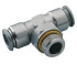 S02670818 8mm - 1/8" Bspp Swivel Tee Mal - S02670818 8mm - 1/8" Bspp Swivel Tee Mal