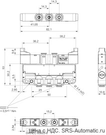 Aventics 5/3-пневмораспределитель, Cерия LS04-AF – R422103845 - Aventics 5/3-пневмораспределитель, Cерия LS04-AF – R422103845