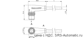 Разъем с кабелем Balluff BCC M424-0000-2A-014-VS8434-020 - Разъем с кабелем Balluff BCC M424-0000-2A-014-VS8434-020