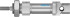 Festo DSNU-20-10-PPS-A Пневмоцилиндр - Festo DSNU-20-10-PPS-A Пневмоцилиндр