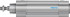 Festo DSBC-40-70-PPVA-N3 Пневмоцилиндр - Festo DSBC-40-70-PPVA-N3 Пневмоцилиндр