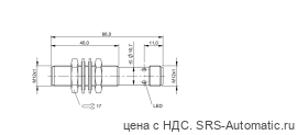 Индуктивный датчик Balluff BES M12EL-PSC20B-S04G-M01 - Индуктивный датчик Balluff BES M12EL-PSC20B-S04G-M01