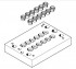 Festo CPV14-VI-P8-1/8 Плита монтажная - Festo CPV14-VI-P8-1/8 Плита монтажная