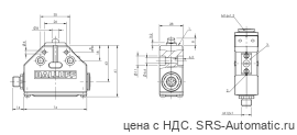 Одиночный выключатель Balluff BNS 813-FE-60-183-S80L - Одиночный выключатель Balluff BNS 813-FE-60-183-S80L
