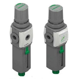 T173BEBA - Фильтр-регулятор с резьбой под манометр, G1/2", 0...2бар, 20мкм, 3500 нл/мин, технополимер, отв. под манометр G1/8 заглушено - T173BEBA - Фильтр-регулятор с резьбой под манометр, G1/2", 0...2бар, 20мкм, 3500 нл/мин, технополимер, отв. под манометр G1/8 заглушено