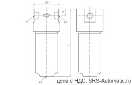 Aventics Фильтр сверхтонкой очистки, Cерия MH1-FLC – R432034654 - Aventics Фильтр сверхтонкой очистки, Cерия MH1-FLC – R432034654